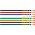 Musgrave Pencil Co No. 2 Wood Case Hex Pencils, Assorted Colors, PK144 DHEX99